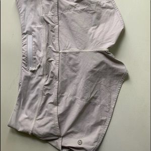 White size 8 lulu shorts